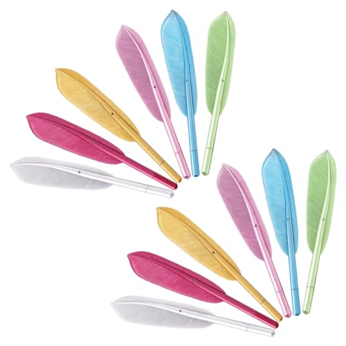 SECFOU 12 Stück Dekorativer Schreibstift Feder Gelstift Multifunktions Geschäftsstift Multifunktions Gelstift Federförmiger Stift Geschäftsbedarf Bürostift Schreibbedarf SECFOU 12 Stück Dekorativer Schreibstift Feder Gelstift Multifunktions Geschäftsstift Multifunktions Gelstift Federförmiger Stift Geschäftsbedarf Bürostift Schreibbedarf von SECFOU
