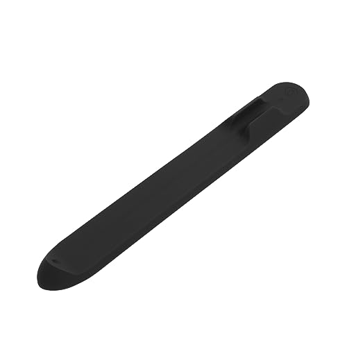 SECFOU Stylus-Stifthalter für Silikon-Stylus-Stifthülle mit magnetischem Schlitz schwarz für Pencil 1 2 Anti-Verlust-Design von SECFOU