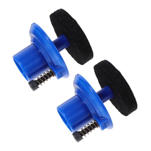 SECFOU 2 Stück Hi Hat Ständerzubehör, Drum Kupplungspad, Hi Hat Drum Hardware, Jazz Drum Teile, Beckenständer Hardware, Hi Hat Ständerhalterung, Jazz Drum Zubehör, Becken Kupplungspad, von SECFOU