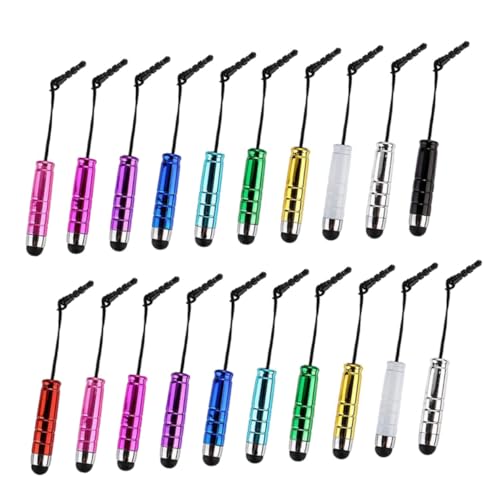 SECFOU 20pcs Universal Touch Pens Tabletten Handys Spitze Touchscreen Genauigkeit Farbe Zufällig SECFOU 20pcs Universal Touch Pens Tabletten Handys Spitze Touchscreen Genauigkeit Farbe Zufällig von SECFOU