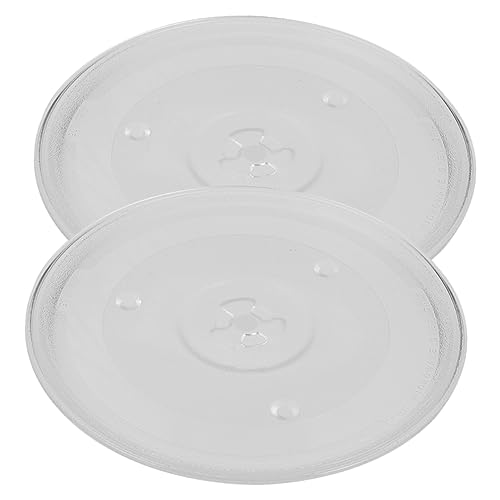 SECFOU 27 cm Drehteller für die Mikrowelle Glasplatte für den Mikrowellenherd Ersatz-Drehteller für den Ofen hitzebeständig zum Kochen SECFOU 27 cm Drehteller für die Mikrowelle Glasplatte für den Mikrowellenherd Ersatz-Drehteller für den Ofen hitzebeständig zum Kochen von SECFOU
