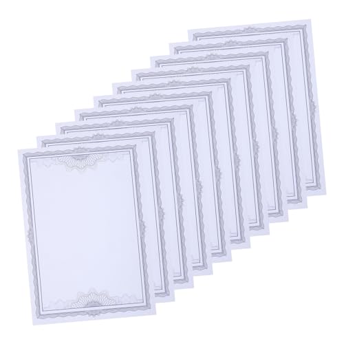SECFOU 50 Blatt Innenseite Für Ehrenurkunden, Bedruckbares Urkundenpapier, Auszeichnungspapier Zum Drucken Von Urkunden, Bedruckbare Leere Auszeichnungsurkunden, Urkundendruckpapier SECFOU 50 Blatt Innenseite Für Ehrenurkunden, Bedruckbares Urkundenpapier, Auszeichnungspapier Zum Drucken Von Urkunden, Bedruckbare Leere Auszeichnungsurkunden, Urkundendruckpapier von SECFOU