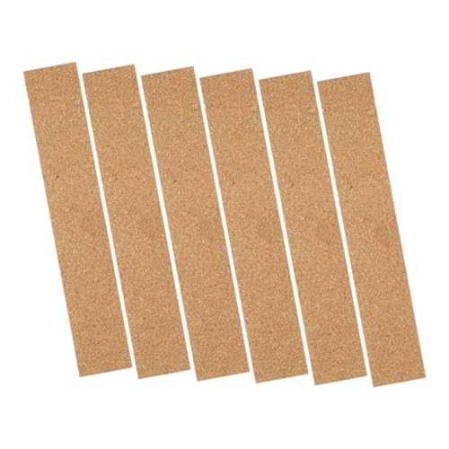 SECFOU 6 Stück Korkstreifen Wandaufkleber, Fotowand Korkstreifen, Kork Memoboard Streifen, Korktafel Streifen, Büro Pinnwand Streifen, Korktafel Streifen Für Wände, Pinnwand Korkstreifen SECFOU 6 Stück Korkstreifen Wandaufkleber, Fotowand Korkstreifen, Kork Memoboard Streifen, Korktafel Streifen, Büro Pinnwand Streifen, Korktafel Streifen Für Wände, Pinnwand Korkstreifen von SECFOU
