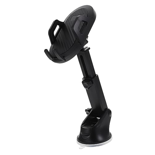 SECFOU Handyhalter Teleskop Saugnapfhalter (Verbesserter S168 Saugnapfhalter Schwarz) Telefonhalterung Auto Hände Telefonhalter Telefon Autohalterung Telefon Autohalter von SECFOU