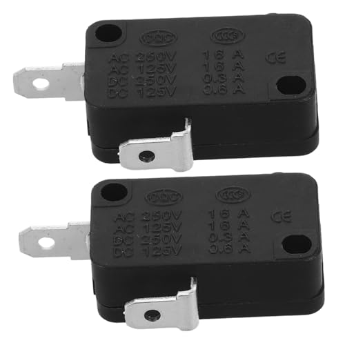 SECFOU Mikrowellen Türschalter Ersatz Universal Mikroschalter Für Mikrowelle 16A/250V Hochleistungs Mikrowellen Türschalter Für Verschiedene Modelle von SECFOU