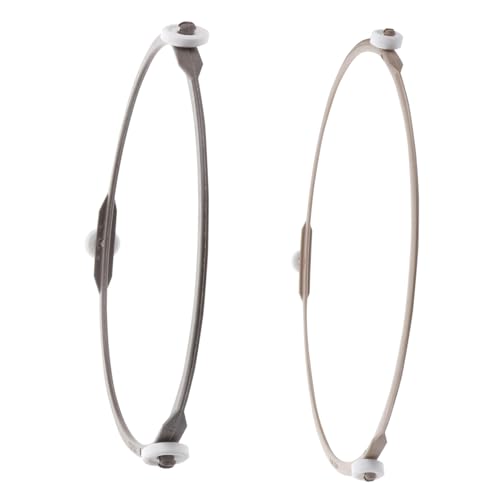 SECFOU Zubehör für Mikrowellenherde 2 Stück Glas-Drehteller Ofen-Mikrowellen-Drehtellerring stabil leicht zu reinigen SECFOU Zubehör für Mikrowellenherde 2 Stück Glas-Drehteller Ofen-Mikrowellen-Drehtellerring stabil leicht zu reinigen von SECFOU