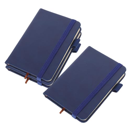 SECFOU Tragbarer Notizblock, 3 Stück, Kleiner Notizblock, Taschenformat, Ledernotizbuch, Taschenjournal, Kleines Journal, Liniertes Notizbuch, Kleines Notizbuch, Professionelles SECFOU Tragbarer Notizblock, 3 Stück, Kleiner Notizblock, Taschenformat, Ledernotizbuch, Taschenjournal, Kleines Journal, Liniertes Notizbuch, Kleines Notizbuch, Professionelles von SECFOU