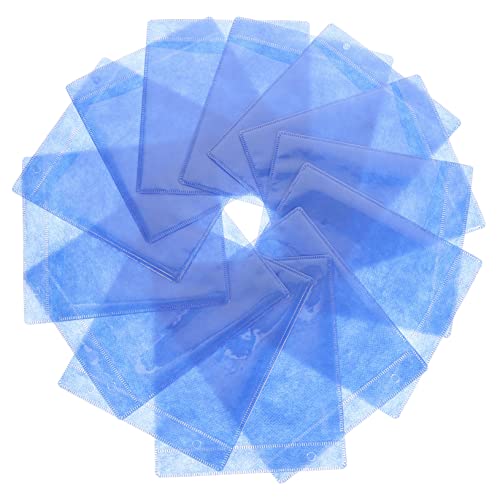 SECFOU Cd-Aufbewahrungstasche 200 Stück Cd-hüllen 12 cm DVD-kunststoffhüllen Organisierte Disk-Aufbewahrungstasche Für CDs Und DVDs Zufällige Farbe von SECFOU