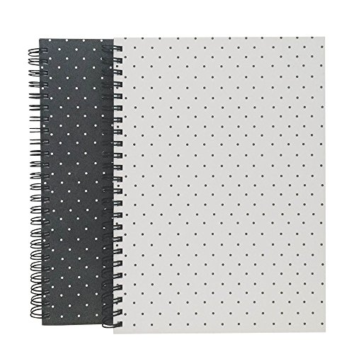 Root und Samen rstwa-tw A5 80 gsm Twin Pack Note Book – grau/weiß von SECO