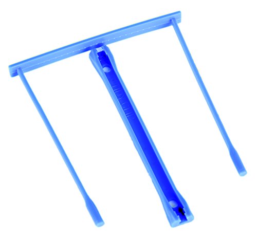 SECO E-CLIP Kunststoff-Abheftklammer - Blau (20er Pack) 89570 von SECO