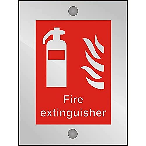Seco Feuerlöscher und Feuerschild, 200 mm x 150 mm – 5 mm, klares Acryl, mit abstehbaren Befestigungen Seco Feuerlöscher und Feuerschild, 200 mm x 150 mm – 5 mm, klares Acryl, mit abstehbaren Befestigungen von SECO