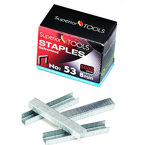 Superior Tools by Seco Galvanised Staples 53/8 (Box of 5000) von SECO