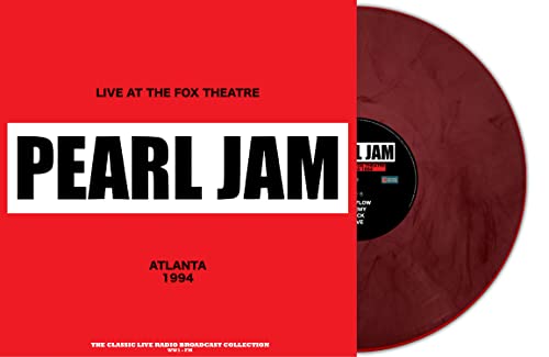 PEARL JAM - Live At The Fox Theatre In Atlanta 1994 (Marble Vinyl) [VINYL] [Vinyl LP] von SECOND RECORDS