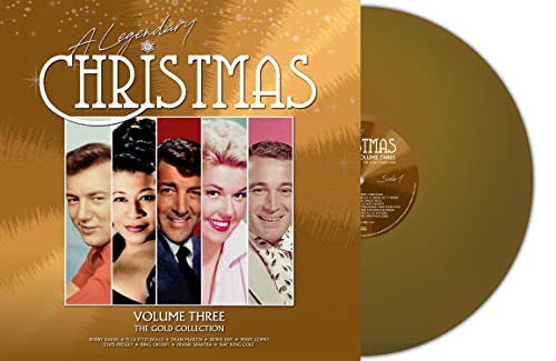 VARIOUS ARTISTS - A Legendary Christmas - Volume Three - The Gold Collection (Gold Vinyl) [VINYL] [Vinyl LP] von SECOND RECORDS