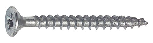 Spanplattenschraube Senkkopf 3,0x12 | Vollgewinde | PZ |verzinkt | 2000 Stück von Secotec