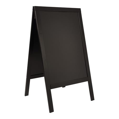 Kundenstopper Tafel Aufsteller Werbetafel Kreidetafel- 125x70 cm schwarz von SECURIT