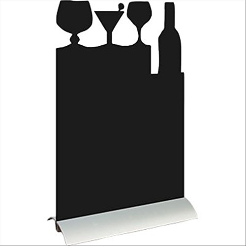 Securit FBTA-Cocktail Tischaufsteller Silhouette, schwarz von SECURIT