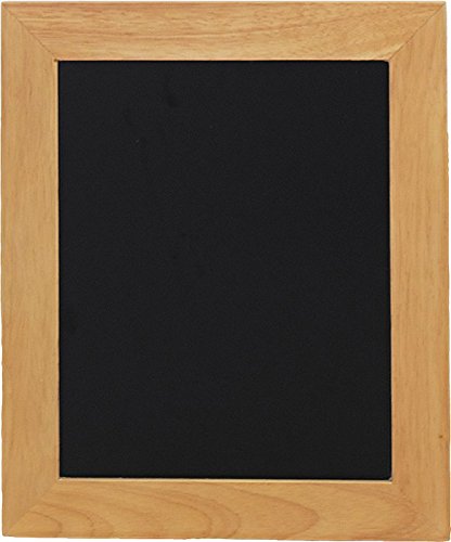 Securit Kreide-Wandtafel 30 x 40 cm, lackiert, Teak von SECURIT