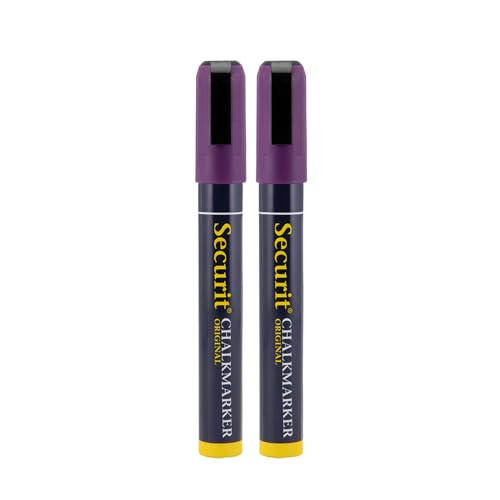 Securit Kreidestifte Mittel(2-6mm) Violett (2er Set) von SECURIT