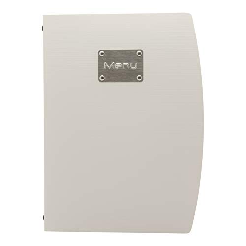 Securit MC-RCA4-WT Speisekarten-Mappe Rio Menu, DIN A4, Weiá, 350(H)x 250(W)x 10(D)mm von SECURIT