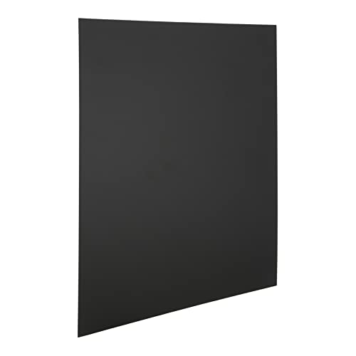 Securit Silhouette Kreidetafel"Kreidetafel XXL" inkl. doppelseitigem Klebeband, 6er Set - 40 x 40 cm, schwarz, schwarz von SECURIT