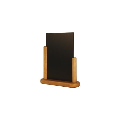 SECURIT - Tischtafel - Doppelseitige Menükartentafel - Buchenholzausführung, lackiert - Für Cafés, Bars, Restaurants - 15 x 21 cm - Teak SECURIT - Tischtafel - Doppelseitige Menükartentafel - Buchenholzausführung, lackiert - Für Cafés, Bars, Restaurants - 15 x 21 cm - Teak von SECURIT