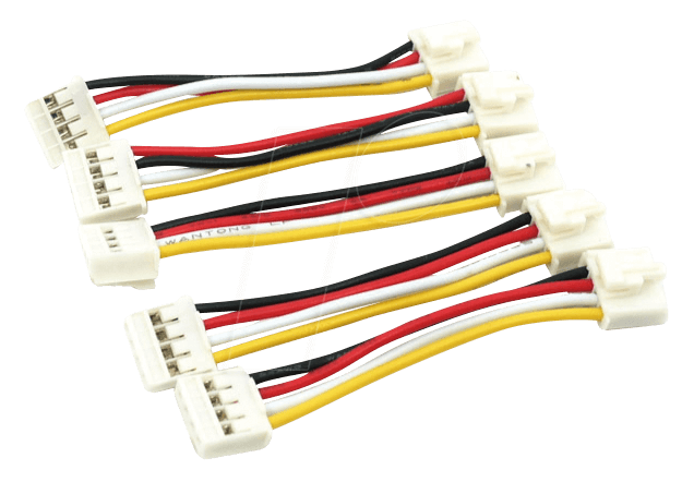 GRV CABLE4PIN5F - Arduino - Grove Universal-Kabel, 4-Pin, 5cm, fixiert (5er-Pack) von SEEED
