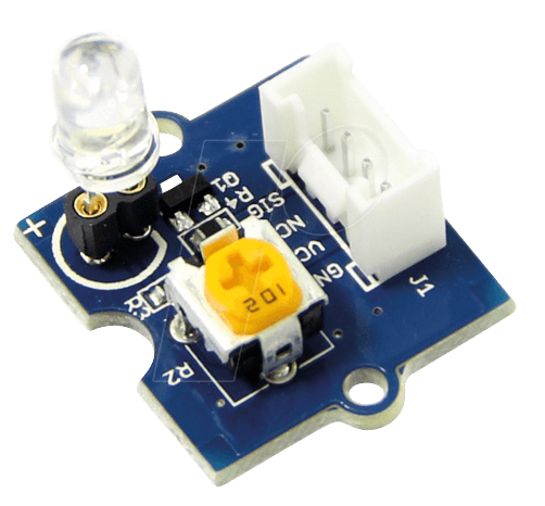 GRV LED 5 WT - Arduino - Grove LED, 5 mm, weiß von SEEED