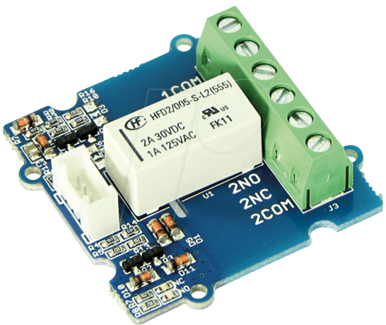 GRV RELAY 2 COIL - Arduino - Stromstoßrelais, 2 Spulen, HFD2-L, Grove-Anschluss GRV RELAY 2 COIL - Arduino - Stromstoßrelais, 2 Spulen, HFD2-L, Grove-Anschluss von SEEED