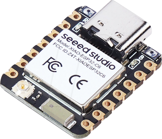 XIAO ESP32C6 - Xiao ESP32C6, WiFi 6 / BT5.0, Zigbee, Thread XIAO ESP32C6 - Xiao ESP32C6, WiFi 6 / BT5.0, Zigbee, Thread von SEEED