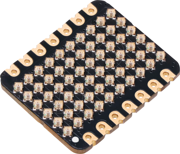 XIAO RGB 6X10 - Xiao Shield - LED-Matrix 6x10, 60 LEDs, RGB XIAO RGB 6X10 - Xiao Shield - LED-Matrix 6x10, 60 LEDs, RGB von SEEED