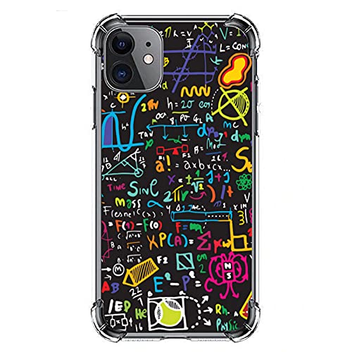 Mathematische Formel Muster iPhone 11 Klare Hülle Stoßfest Schutzhalter Kompatibel für iPhone 11 Cover Weiche Gummi Bumper Handyhülle 6,1 Zoll Mathematische Formel Muster iPhone 11 Klare Hülle Stoßfest Schutzhalter Kompatibel für iPhone 11 Cover Weiche Gummi Bumper Handyhülle 6,1 Zoll von SEEKJOYS