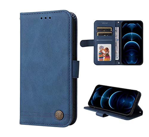 SEEKO Hülle für Motorola Moto G52 / Moto G82 Handyhülle, Premium PU Flip Brieftasche Schutzhülle mit Ständer/Kartenfach/Magnetisch Stoßfeste Lederhülle Ultra-dünn Klapphülle - Blau SEEKO Hülle für Motorola Moto G52 / Moto G82 Handyhülle, Premium PU Flip Brieftasche Schutzhülle mit Ständer/Kartenfach/Magnetisch Stoßfeste Lederhülle Ultra-dünn Klapphülle - Blau von SEEKO