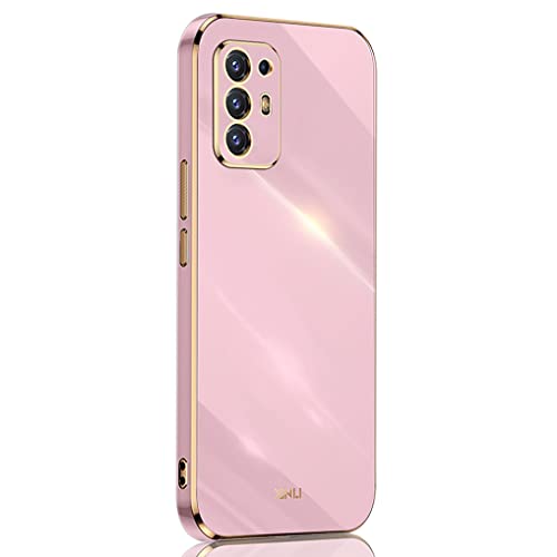 SEEKO Schutzhülle für Oppo A94 5G, ultradünn, elegant, aus weichem Silikon, Galvanik, Phnom Penh Design, glänzend, stoßfest, TPU-Gel, robust, Violett von SEEKO