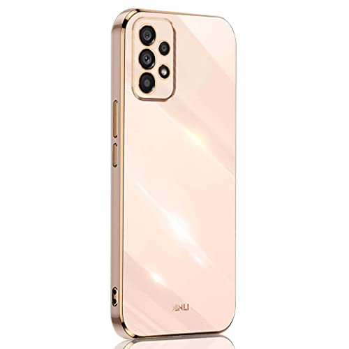 SEEKO Schutzhülle für Samsung Galaxy A33 5G, ultradünn, elegant, aus weichem Silikon, Galvanik, Phnom Penh Design, glänzend, stoßfest, TPU-Gel, strapazierfähig, Rosa von SEEKO