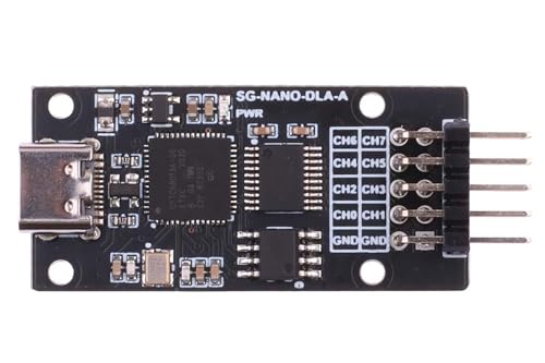 SeenGreat 8 Channels Mini USB Logic Analyzer Base on CY7C68013A Chip with Sigrok PulseView Maximum Sampling Rate of 24MHz von SEENGREAT