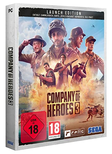 Company of Heroes 3 Launch Edition (Digipack) (PC) (64-Bit) von SEGA