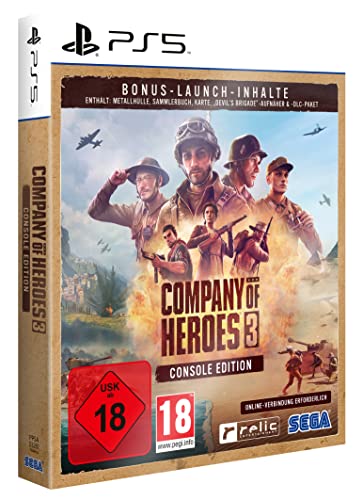 Company of Heroes 3 Launch Edition (Metal Case) (PlayStation 5) von SEGA