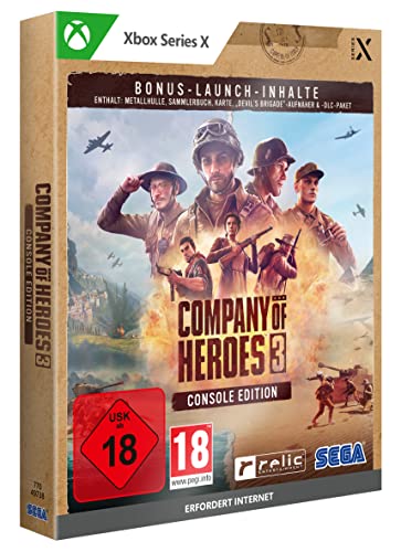 Company of Heroes 3 Launch Edition (Metal Case) (Xbox Series X) von SEGA