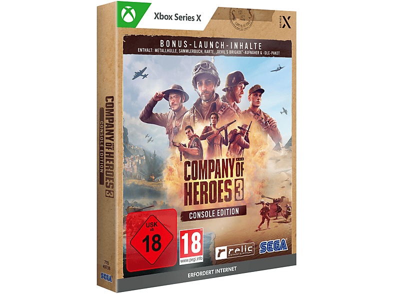 Company of Heroes 3 Launch Edition (Metal Case) - [Xbox Series X] von SEGA