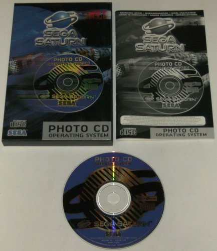 SEGA Saturn photo CD Betriebssystem (Sega Saturn) gebr. mit Anleitung (Manual), tragbar (Portable), 3,5 mm Buchse, 2 Kanäle, CD, Kopfhörer, Lautsprecher kompatibel von SEGA