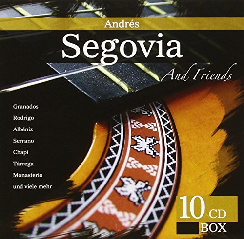 Andres Segovia & Friends - 10 CD Box von SEGOVIA,ANDRES