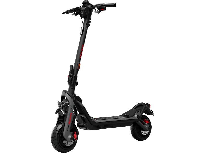 SEGWAY GT3 E-Scooter (11 Zoll, Schwarz - Silber Rot) von SEGWAY