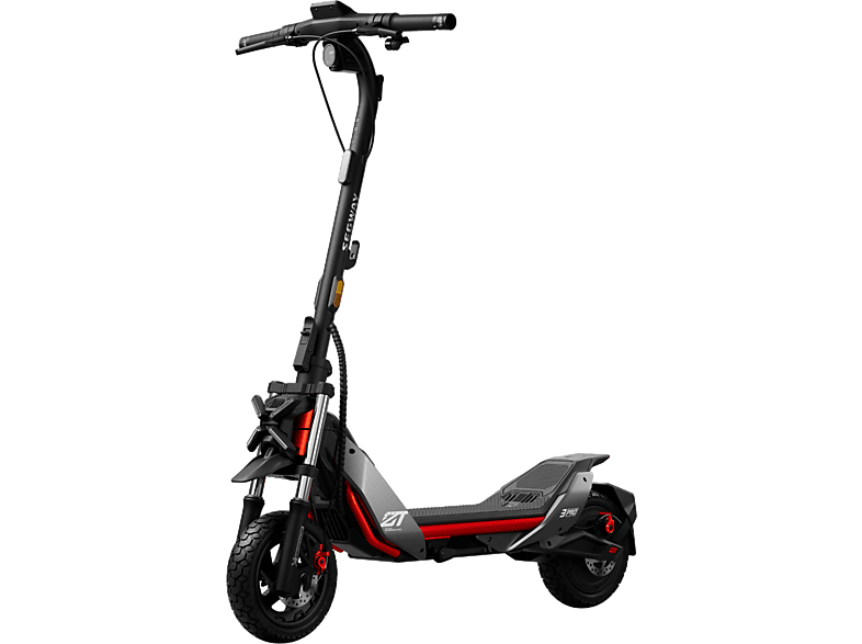 SEGWAY ZT3 Pro D E-Scooter (11 Zoll, Schwarz / Rot) von SEGWAY