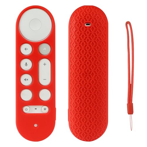 SEIAIYG Hülle Kompatibel mit Google TV Streamer 4K TV 2024, Leichte Waschbar Silikon Schutzhülle, Staubdicht, Fernbedienung Hülle - Rot SEIAIYG Hülle Kompatibel mit Google TV Streamer 4K TV 2024, Leichte Waschbar Silikon Schutzhülle, Staubdicht, Fernbedienung Hülle - Rot von SEIAIYG