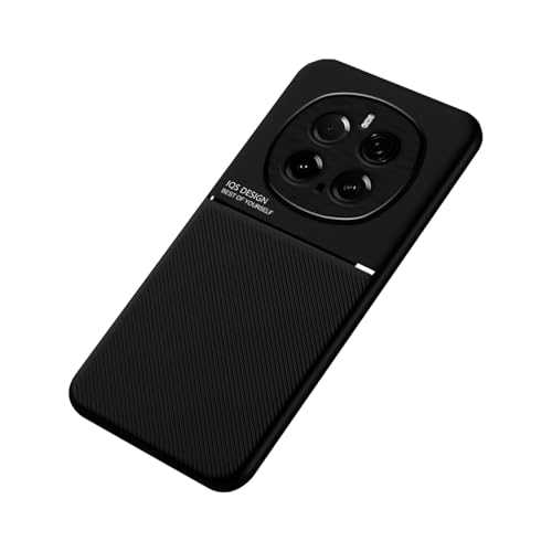 SEIAIYG Hülle für Huawei Mate 70 Pro, Dünne Stoßfest Handyhülle Schutzhülle, Magnetische Ansaugung, Slash Design (Schwarz) von SEIAIYG