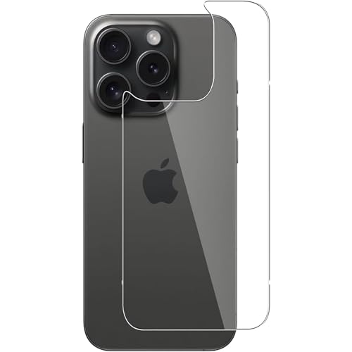 SEIAIYG Rückseite Schutzfolie für iPhone 16 Pro Max, [2 Stück] 9H Härte Anti-Kratzen Panzerglas Rückseite folie für iPhone 16 Pro Max von SEIAIYG