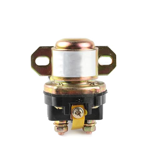 12V Verzögerung Motor Start Relais, Motor Starter Solenoid Passend für alle inländischen und importierten 12-24V Starter, Hochleistungs-Automobil Relais gewährleistet (Ohne Kabel 12V) von SEIWEI