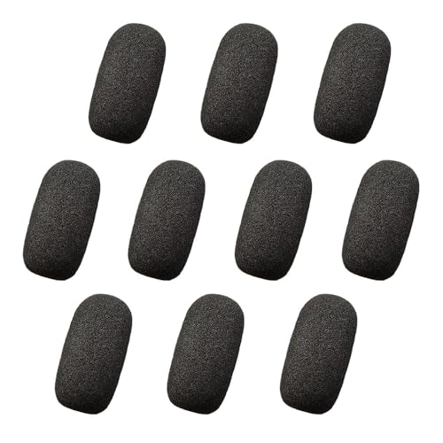 M, Schaumstoff-Mikrofon-Windschutz-Set, Schwammabdeckungen für verbesserten Klangschutz und Klarheit M, Schaumstoff-Mikrofon-Windschutz-Set, Schwammabdeckungen für verbesserten Klangschutz und Klarheit von SEIWEI