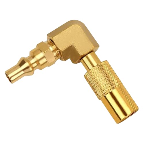 Propan-Anschluss für Grills, Messing Brennstoff-Adapter Schnellanschluss passend für 17 und 22 Zoll Blackstone Tischgrills Propan-Anschluss für Grills, Messing Brennstoff-Adapter Schnellanschluss passend für 17 und 22 Zoll Blackstone Tischgrills von SEIWEI